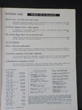 Railway Age Weekly 1962 September 24 Wy shippers like big freight cars T&P speed