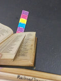 New York and Erie Railroad Rates of Fare 1857? NY to Stockport, Hancock- Dunkirk