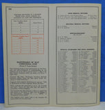 Burlington Northern employee timetable #15 1974 Seattle Region BN ETT