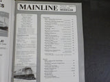 Mainline Modeler 1991 November B&M Johnsonville Interlocking GE Demonstrator GE