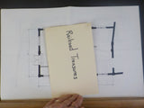 Drawing CPR central division Engine house at Reston Manitoba HO Scale