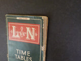 Louisville & Nashville public timetable 1939 April 11 L&N        See photos