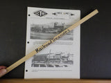 Bee Line Reading Co Historical Society 1984 Winter V6 #4 Locomotive class D-8