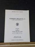 Southern Pacific Company Equipment Circular No 14 1946 Reprint