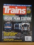 Trains Magazine 2010 January Inside Penn Station Pan Am Railways