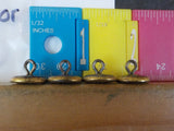Button Pullman Lot of 4 Superior buttons gold in color small