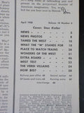 Trains Magazine 1958 April All West Issue