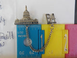 Jaycees District of Columbia Capitol Building with chain and 64     PIN