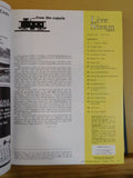 Live Steam Magazine Bound Volume 9 1975 with index