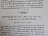 Brill Magazine 1913 April electric railway rolling stock single truck cars