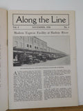 Along the Line 1928 November New York New Haven & Hartford Employee Magazine