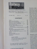 Railway Magazine 1968 October Euston Nears Completion Swiss Preservation Line Op