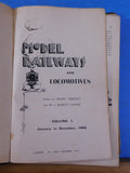Model Railways and Locomotives Vol 1 1909 March to Dec ONLY Hardcover