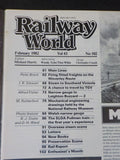 Railway World 1982 February Firing fitted freights on the Waverley Route