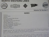 North Western Lines C&NW 1991 Fall V18 #4 Red Wing Clay Line