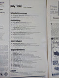 Railroad Model Craftsman Magazine 1981 July Milw rd standard depts Copper Countr
