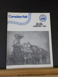 Canadian Rail #390 January February 1986 Edmonton Railway photo album
