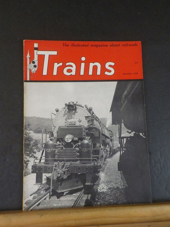 Trains Magazine 1949 December Harrisburg Diesels to Dixie Smoky Mountain