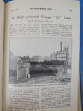 Model Railway News Bound Volume 7 1931 Jan - Dec Clockwork, steam and electric