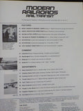 Modern Railroads Rail Transit 1975 May Transit directory Auto-Train N&W Conrail
