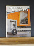 Modern Railroads 1958 April V13 #4 Piggyback progress CofGa B&B Mechanization