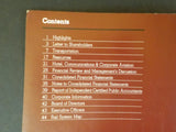 CSX Corporation Annual Report 1981 Map Transportation