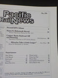 Pacific Rail News #274 1986 September Arizona derailment Copper Basin Railroad