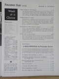 Railway Age Weekly 1958 May 19 Bold Proposal Special Report Passenger Service