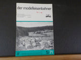 Der Modelleisenbahner 1971 Mai 5/71 Trade journal for model railroaders