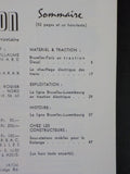 Rail et Traction #46 1957 Janvier-Fevrier Railway Documentation Review