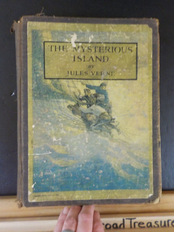 Mysterious Island, The  by Jules Verne 1915 Hard Cover