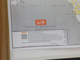 Louisville & Nashville Railroad Annual Report 1955 L&N 105th  MAP  Equipment obl