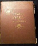 Newark New Jersey Illustrated by Peter Leary Hard Cover 1891