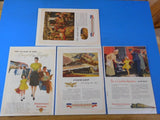 Ads Pennsylvania Railroad Lot #1 Advertisements from various magazines (10)