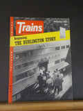 Trains Magazine 1955 November The Burlington Story Union Pacific Frigifrater