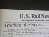 US Rail News 1984 June Our 2nd Year Marketplace for the Railroad Industry & Hobb