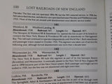 Lost Railroads of New England 2nd Edition Ronald Karr Soft Cover