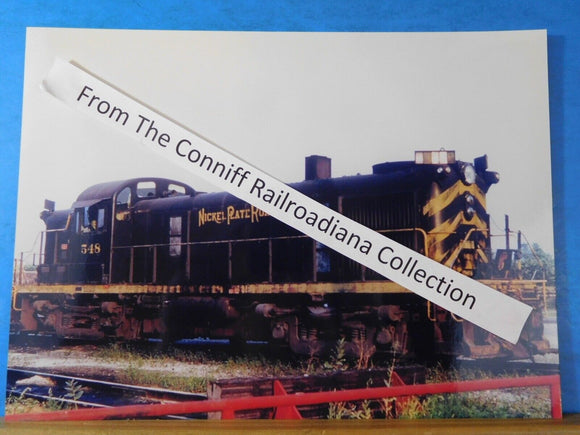 Photo Nickel Plate Road Locomotive #548  8X11.5 Color NLP