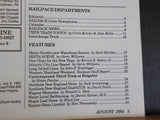 Rail Pace News Magazine 1991 August Railpace Metro North Waterbury Service New H