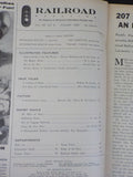 Railroad Magazine 1955 August Engine Smoke in the Big Woods NWP Loco roster