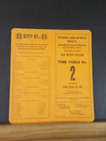 Atchison Topeka & Santa Fe New Mexico Div Western Lines Panhandle & SF ETT2 1962