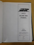 Live Steam Magazine Bound Volume 9 1975 with index