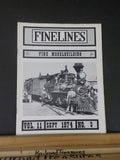 Finelines 1/4' scale Fine Lines Magazine 1974 September C&NW