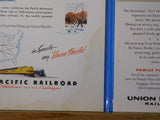 Ads Union Pacific Railroad Lot #38 Advertisements from various magazines (10)