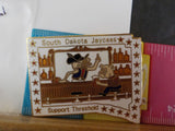 Jaycees South Dakota Support Threshold Pig beer liquro Bar Saloon  PIN