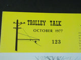 Trolley Talk #123 1977 October Philadelphia’s snow sweepers