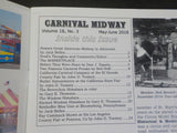 Carnival Midway Vol 18 #3 May/June 2016 Damage on Back Cover Two Famous Carnival