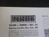 Traction Heritage #21 Vol 4 # 3 1971 May  the 1907 Electric Railway Journal