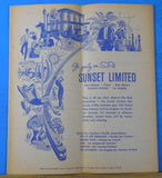 Southern Pacific Lines Public Timetable 1958 April 27 SP