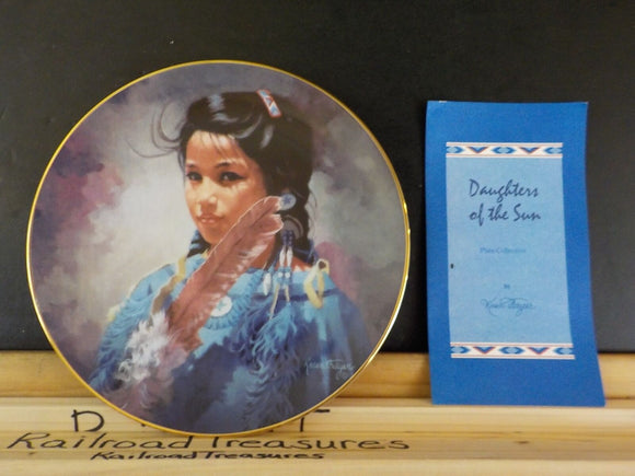 Plate Daughters of the Sun collection Sun Dancer Plate #0174A COA  P1756
